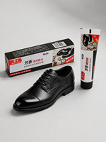 Betún para Zapatos Black Bull de Aroma Suave y Brillo Rápido, Bálsamo para Pulir Cuero Resistente al Polvo, Cuidado Diario de Calzado de Piel Vacuna, Fácil de Limpiar