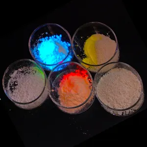 Pigmento UV fluorescente vermelho azul anti-falsificação, pigmento de segurança invisível, de venda quente, 365nm 254nm