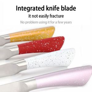 Cuchillo de Cocina Profesional de Acero Inoxidable con Alto Contenido de Carbono, Personalizable, de Calidad de Fábrica OEM, con Mango Ergonómico de PP, TPR y Madera - Product Image 4