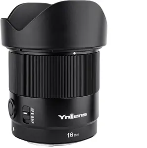 YONGNUO Lensa Kamera 16MM F1.8S YN16mm DA DSM Apertur Besar Lensa Wide Angel Prime untuk Sony E Mount