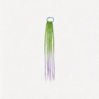 Perruque en fibre synthétique résistante à la chaleur, avec emballage personnalisé et logo, alternative aux extensions de cheveux naturels, idéale pour le tressage – Meilleures ventes
