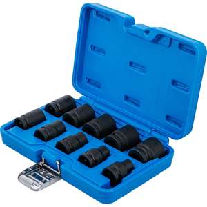 ชุดซ็อกเก็ตผลกระทบ BGS, ไดรฟ์หกเหลี่ยม12.5มม. (1/2 ") ขนาด3/8-15/16" นิ้ว10ชิ้น - Product Image 3