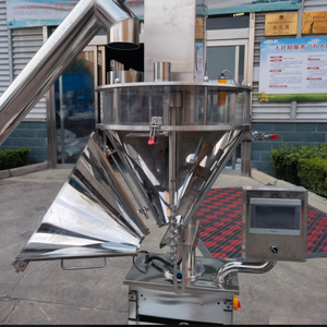 Machines de remplissage semi-automatiques à vis pour poudres de carbonate de sodium et de <span class=keywords><strong>bicarbonate</strong></span> de sodium en bouteilles et en sachets - Product Image 6