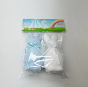 Decoratief stuk met stapelcoating Paashaas Gebreid Schattig konijn Meerkleurig Schattig konijn Premium bureaublad - Product Image 5