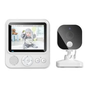 2.4ghz无线720P摄像机夜视婴儿观看监视器ABM900
