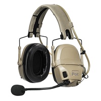 Casque de communication FMA FCS AMP nouvelle version, protection auditive, suppression du bruit, écouteurs tactiques TB1372