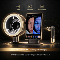 Máquina Analizadora de Piel Inteligente con IA 2026, Detección Facial y del Cuero Cabelludo en 3D, Cámara HD, Certificación CE, WiFi, Enchufe US/UK, Sistema de Belleza Profesional