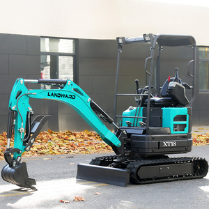 Mini-excavatrice sur chenilles multifonctionnelle de 1,8 tonne avec accessoires, moteur de 1800 kg, faible entretien, vente en gros Chine - Product Image 1