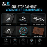 Badge en silicone 3D personnalisé sur mesure, de haute qualité, durable, lavable, autocollant de transfert thermique pour marque personnalisée