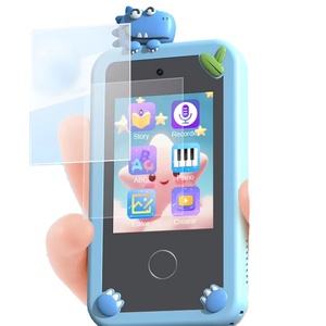 Téléphone intelligent pour enfants avec carte <span class=keywords><strong>SIM</strong></span> comme cadeaux d'anniversaire de Noël Jouet d'apprentissage à écran tactile pour filles et garçons de 3 à 8 ans Utilisation par les tout-petits - Product Image 6