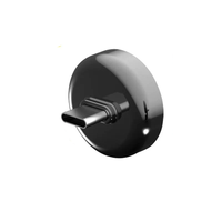 Memoria USB tipo C ultrafina para reproducción de música en el coche con luz LED, logotipo de Lunimus, memoria USB tipo C para música con forma de llave de coche