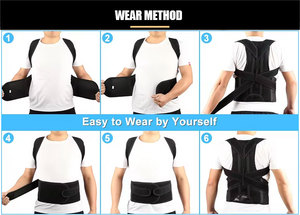 Corrector de Postura Cómodo para Hombres y Mujeres con Banda de Soporte para la Espalda, Corrector de Postura, Soporte Lumbar - Product Image 5