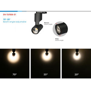 Système de <span class=keywords><strong>rail</strong></span> en aluminium intelligent à aimant encastré moderne de haute qualité 30w 24V 48V éclairage de piste Led linéaire - Product Image 4