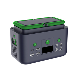 200W 110V 220V 태양광 패널 가정용 휴대용 발전소 충전 스테이션 보조배터리 - Product Image 1