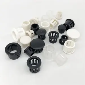 11 X 5MM BLACK PLASTIC LED HOLDER - DIODE MOUNT BEZEL CLIP INC 3 RETAINING RINGS diode holder clip mount