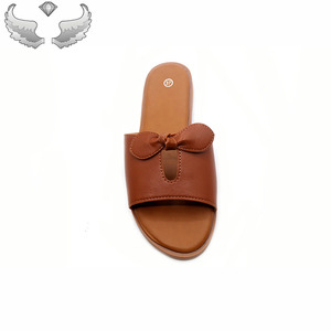 Pantofole da donna basse da esportazione di alta qualità e sandali <span class=keywords><strong>con</strong></span> <span class=keywords><strong>fiocchi</strong></span> stile Beachwear pantofole da donna da indossare all'esterno - Product Image 6