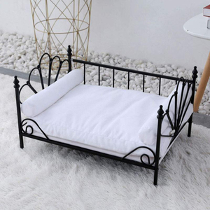 Cadre de lit pour animaux de compagnie de haute précision, en métal, robuste, mécanisme de support pour lit de chien ou de chat - Product Image 4
