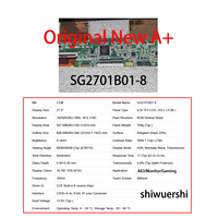 شاشة LCD جديدة أصلية A+ مقاس 27 بوصة بدقة 1920*1080 LVDS 61 دبوس LC270LF1F LC270LF4F01 PN270CU01-1 LSM270HP08 V01 SG2701B01-8 SG2701B02-2