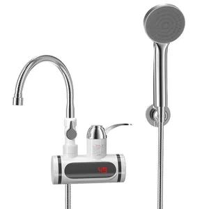 Nuovo stile digitale istantaneo riscaldamento elettrico rubinetto dell'acqua rubinetto elettrico riscaldatore rubinetto caldo istantaneo