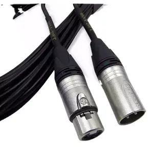 אודיו XLR מכשיר מיקרופון כבל-Amp כבל עבור בס & חשמלי גיטרה-ישר לימין זווית 1/4 אינץ מכשיר כבל-