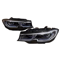 Pour BMW série 3 G28 G20 phares 325 320li édition nocturne feux de jour gauche et droit LED Laser système d'éclairage de voiture