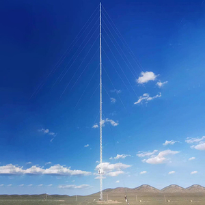 Tháp đo tốc độ gió 10m-200M 50 năm tuổi thọ tháp thời tiết tự động tháp theo dõi Đồng hồ khí tượng - Product Image 6