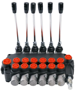 Manette d'usine de soupape directionnelle multiple hydraulique P80 pour soupape de contrôle de débit de type soupape de tracteur - Product Image 3