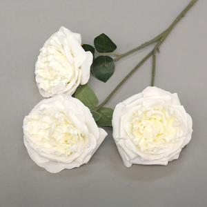 Guirnalda de flores de loto de seda blanca personalizada, camino de mesa, boda realista, decoración del hogar para graduación, Halloween, Día de San Valentín, nuevo - Product Image 3