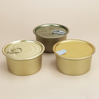 Boîtes en métal en fer blanc résistant aux hautes températures pour emballage alimentaire pour bougies à thé Sauces à soupe d'alcool Boîtes en conserve
