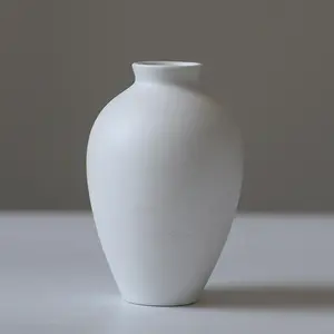 new design Vase Dried Flower Arrangement designer creative ceramic table flower vase for wedding center piece