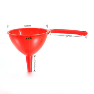 กรวยเติมน้ำมันเครื่องทำจากพลาสติกสำหรับรถยนต์ตัวกรองเกรดอาหารใช้ในห้องปฏิบัติการ - Product Image 2