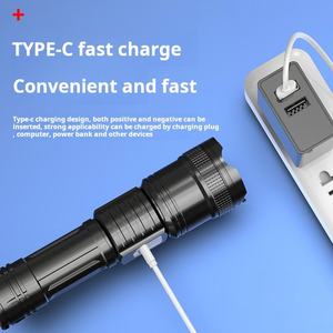 New siêu sáng <span class=keywords><strong>TORCH</strong></span> ánh sáng <span class=keywords><strong>LED</strong></span> Đèn pin tầm xa mạnh mẽ không thấm nước sạc <span class=keywords><strong>Led</strong></span> đèn pin - Product Image 3