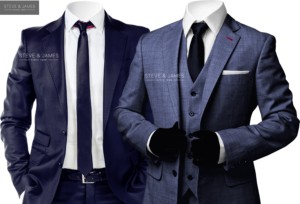 Costumes d'affaires pour hommes de qualité supérieure 2020 MTM Steve & James faits à la main 100% laine anti-rides à simple boutonnage - Product Image 4