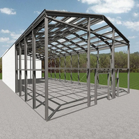 Estructura de Acero Soldada Moderna de Alta Calidad, Material de Construcción con Soluciones Totales para Proyectos
