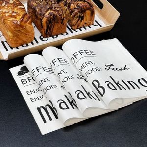 Custom Design Logo Eco-Friendly Biodegradable Waterproof <b>Greaseproof</b> Food Grade Wrapping <b>Paper</b> for Sandwich Burger Packaging - Product Image 2