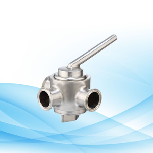 Ace Ôn Châu Hướng Dẫn Sử Dụng Ba Cách Vệ Sinh Thép Không Gỉ 3 Inch Kiểm Soát Union T Loại Cắm Cock Ngắt Van - Product Image 4