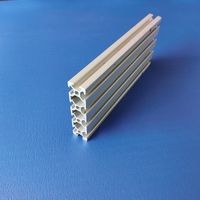 Profilé en aluminium CNC industriel à rainures en T, série 6000, profil 6105, rainure 6, série 2040, série 20, alliage anodisé 6063, MOQ 500KG