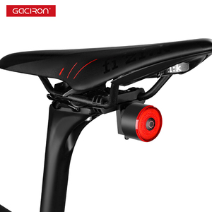 Luz Trasera Inteligente para Bicicleta GACIRON LOOP-100, Luz Trasera para Bicicleta con Sensor de Frenado Magnético, Luz de Seguridad Trasera con Lente Óptica 3D - Product Image 5