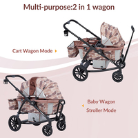 Poussette de voyage légère Morething MTKDDW2, chariot pour bébé, OEM/ODM personnalisable, cadre en acier inoxydable, pliage à une touche, tout-terrain