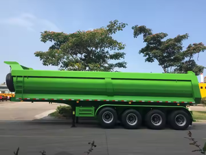 Remolques Volquete de Servicio Pesado con Extremo en U de la Marca ZHONGSHENGTIANQI, Directo de Fábrica, Semivolquete para Piedra, Capacidad de Carga de 40 kg - Product Image 4