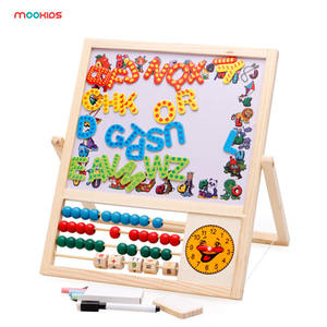 Hete Verkoop Multifunctionele <span class=keywords><strong>2</strong></span>-zijdige Tekentafel Educatief Speelgoed Voor Kinderen Van 5-7 Jaar, Bedoeld Voor Verbetering Van De Intelligentie - Product Image 3