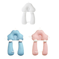 Oreiller de sommeil doux pour bébé - Remplissage en PP tricoté, design ergonomique en forme de U, respirant, amovible, écologique, certifié OEKO-TEX