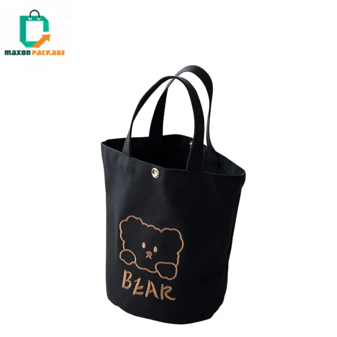 FAMA Custom Printed Logo Damen Einkaufstasche Baumwoll tasche Tasche Bio Heavy Duty Große Baumwolle Canvas Einkaufstaschen