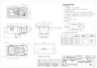 Module d'entrée d'alimentation 3-en-1 UL/EN 60320 10A 250VAC C14, double porte-fusible et voyant lumineux vert pour l'électronique médicale