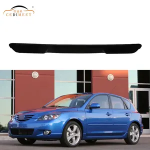 Atacado kit de peças automotivas para carro, spoiler de teto de material acrílico, material de uso para Mazda 3 2007