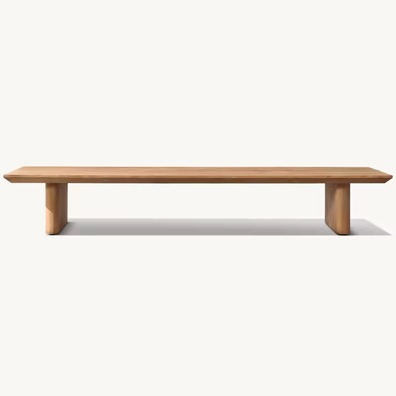 Mesa de centro rectangular