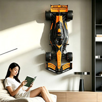 Venta de Coche de Carreras McLaren F1 Simulado de Alta Calidad a Escala Media, Coche de Carreras F1 Personalizado a Escala 1:1
