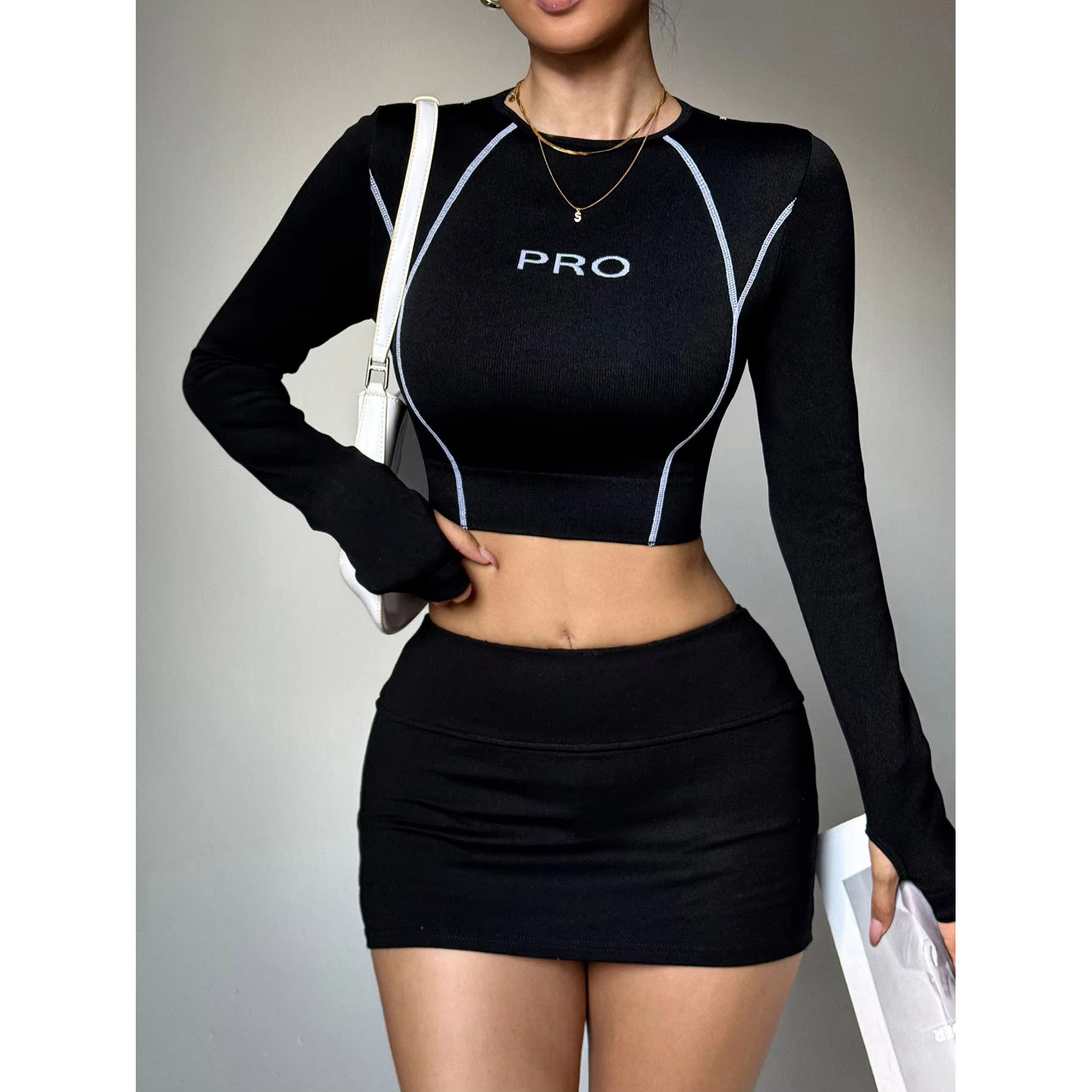 Under Lulu Custom Women's Breathable for Yoga Long-sleeved Top Tight-fit Cross Stretch Backless Quick-drying Outdoor Sports