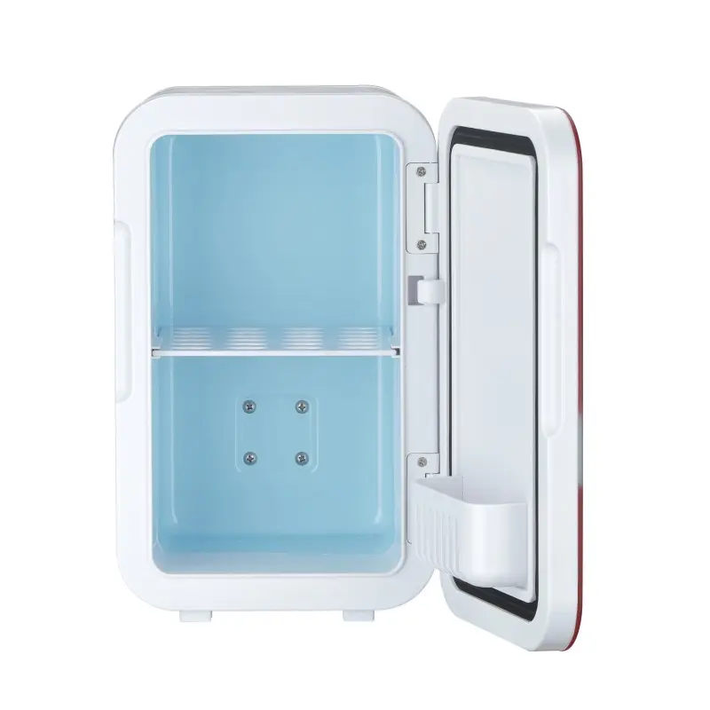 Tragbarer Mini kühlschrank 8 Dosen 6 Liter Kleiner Kühlschrank thermo elektrischer Kühler und wärmer Gefrier schrank Kleiner kleiner Kühlschrank