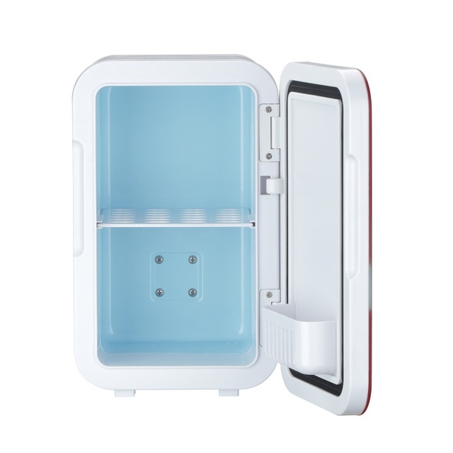 Portable Mini Fridge 8 Can 6 Liter Small Refrigerator Thermoelectric Cooler and Warmer Freezer Little Tiny Fridge